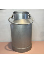 Old farm milk can - Aluminum - JAPY milk can