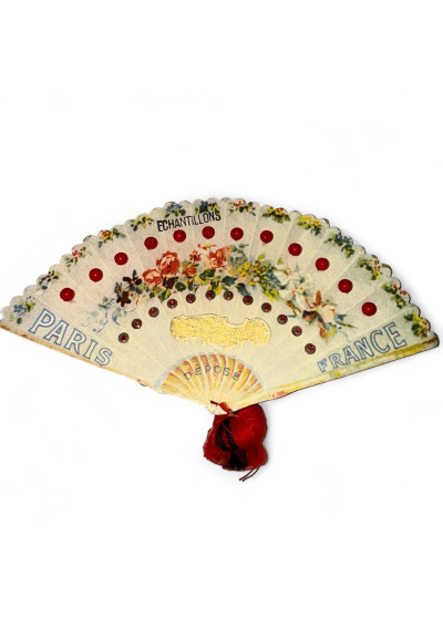 Échantillonneur de perles – Paris  France – Motif fleurs