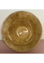 Antique Sepia Faceted Bowl Sarreguemines France
