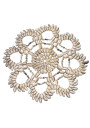 Napperon vintage en coquillages - Napperon déco vintage