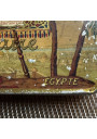 Antique Queen Cigarette Tin – Nestor Gianaclis Cairo, Egypt – Orientalist Design