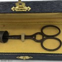 Old sewing kit in case