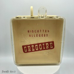 Boîte à biscottes allégées vintage | Grégoire | Publicitaire | France