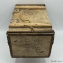 Ancienne caisse de munitions militaire | En bois