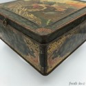Old tin-plate cookie box | Fisherman decor