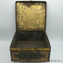 Old tin-plate cookie box | Fisherman decor