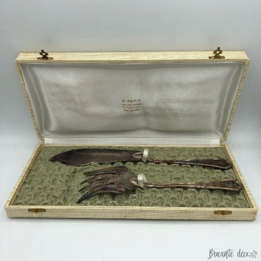 ♔ Set of cutlery serving fish "Ercuis" ♔