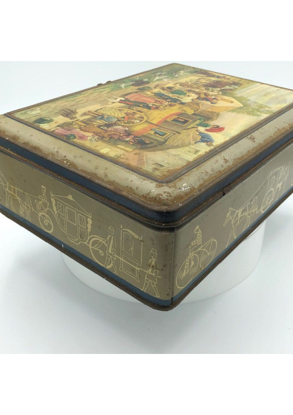 ANCIENNE BOITE DE Peinture en Tôle lithographiée - Ecole années 1950 / 1960 EUR 24,90 - FR