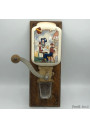 Old wall coffee mill Sarreguemines France - Decor Alsace