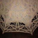 Old lace parasol for children or large dolls