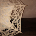 Old lace parasol for children or large dolls