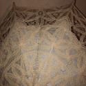 Old lace parasol for children or large dolls