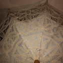 Old lace parasol for children or large dolls