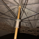 Old lace parasol for children or large dolls