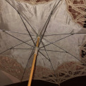 Old lace parasol for children or large dolls
