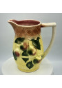Old slip-in pitcher decorated with pears