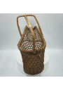 Cane bottle holder | Vintage | Table art