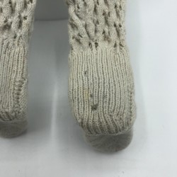 Lot of 2 old pairs of Jumeau doll socks | Length 20 cm | Circa 1890