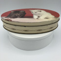 Old lithographed tin box | Decor Kittens | Louis Clauss confectionery Paris