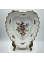 Old German porcelain dish | Heart shape