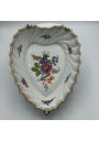 Old German porcelain dish | Heart shape