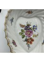 Old German porcelain dish | Heart shape