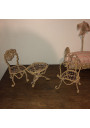 Old doll furniture | In wire and rope | For dollhouse