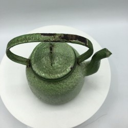 Mini enamelled teapot