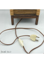 Lampe en corde vintage 60's - 70's