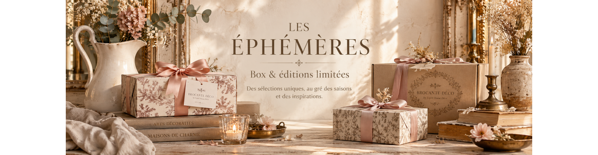 Vintage Stationery Boxes & Limited Editions | Brocante Déco