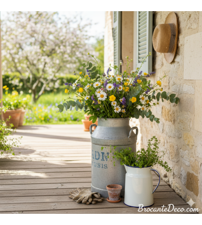 Spring is Coming: Elevate Your Decor with Antique Milk Cans!