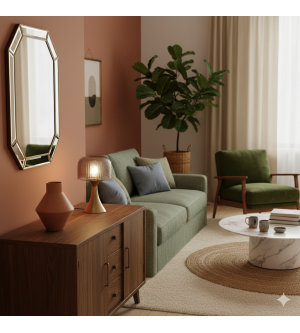 Tendances décoration intérieure 2025 : des influences vintage et naturelles